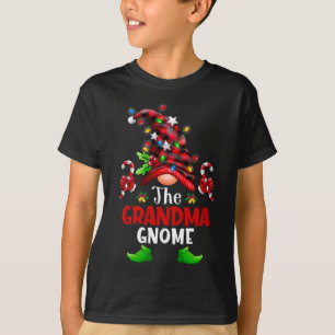 Camiseta Abuela Gnome Navidades Búfalo Gnome de la familia