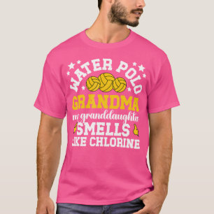Camiseta Abuela Graciosa De La Abuela Del Waterpolo P