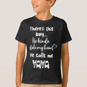 Camiseta Abuela griega de abuela que este niño me llama