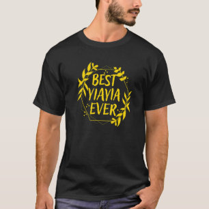 Camiseta Abuela griega Grecia Mejor Yiayia de todas 
