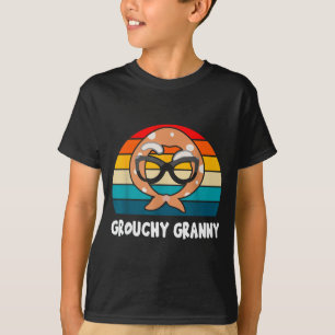 Camiseta Abuela gruñona divertida retro vintage