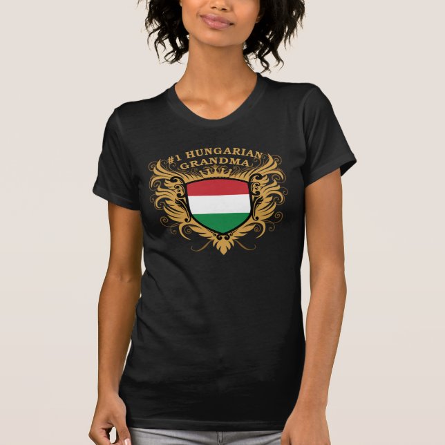 Camiseta Abuela húngara del número uno (Anverso)