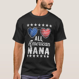 Camiseta Abuela italiana Julio 4 Mujeres Todas Na Estadouni