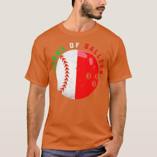 Camiseta Abuela italiana Nonna Baseball Bowler T