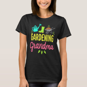 Camiseta Abuela jardinera adorable jardinera de huerto