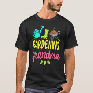 Camiseta Abuela jardinera adorable jardinera de huerto