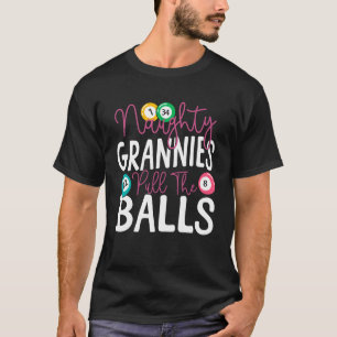 Camiseta Abuela Jugadora de Bingo Abuelas Traviesas Tiran D