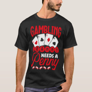 Camiseta Abuela Jugadora de Impresión Posterior Necesita Un