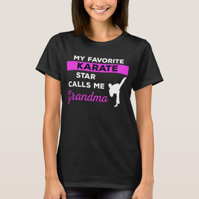 Camiseta Abuela Karate (Anverso)