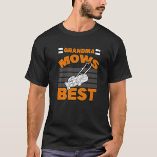 Camiseta Abuela: la mejor abuela Jardiner Lawnmower L