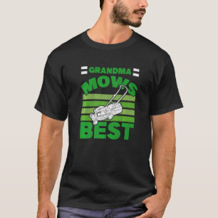 Camiseta Abuela: la mejor jardinera, la abuela Lawnmower L