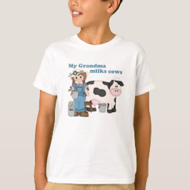 Camiseta Abuela Leche Vacas