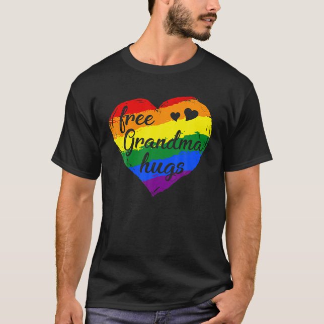 Camiseta Abuela libre abraza a los niños de la abuela libre (Anverso)