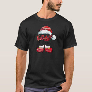 Camiseta Abuela linda Claus Navidades nuevos Santa Claus Ra