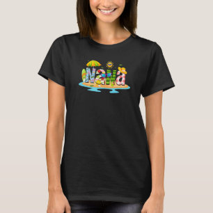 Camiseta Abuela Linda Vibraciones de Verano en la Playa Vac