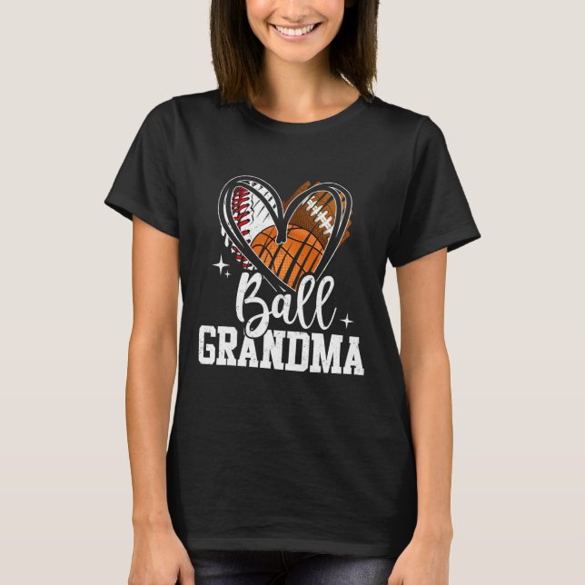 Camiseta Abuela Ll Vende Boceto De Pie Corazón Ll  (Anverso)