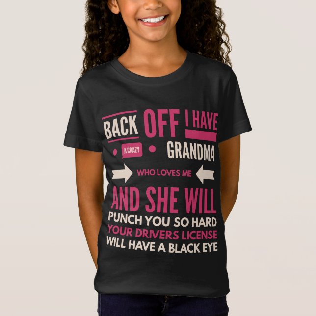 Camiseta Abuela loca (Anverso)
