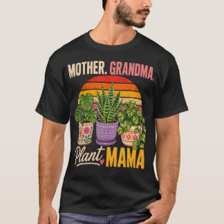 Camiseta Abuela Madre Planta Mamá Abuela Jardinería