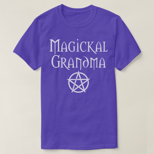 Camiseta Abuela Magickal Cheeky Wiccan Pagan Mother' (Diseño del anverso)