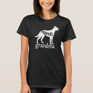 Camiseta Abuela maliní linda dueña de perro malinois