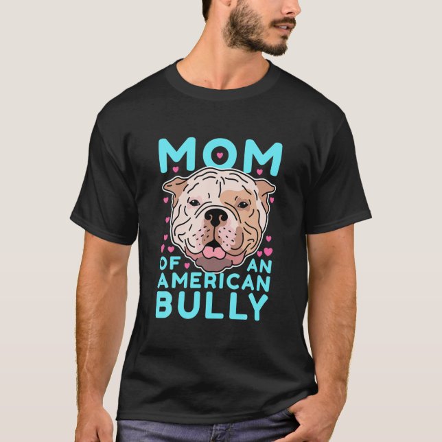 Camiseta Abuela Mamá Americana | El propietario de un perro (Anverso)