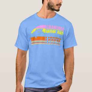 Camiseta Abuela Mamá Y Leyenda De Pesca, Abuela Pesca