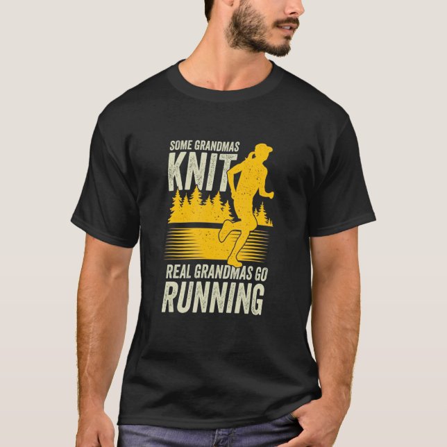 Camiseta Abuela Marathon Running (Anverso)