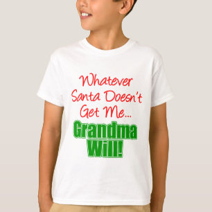 Camiseta Abuela mejor que Santa