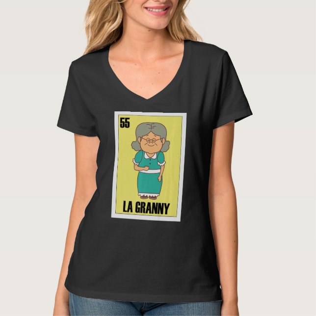 Camiseta Abuela mexicana La Granny (Anverso)