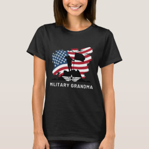 Camiseta Abuela militar