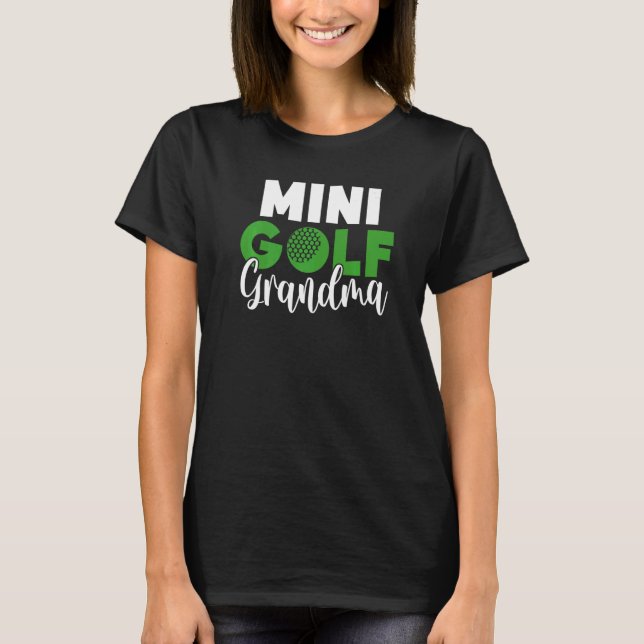 Camiseta Abuela Mini Golf (Anverso)