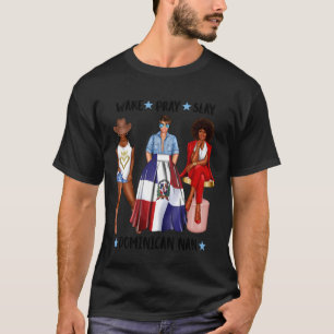 Camiseta Abuela Nan Dominicana De Dominica Nana Patriota