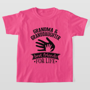 Camiseta Abuela Nieta mejores amigas 