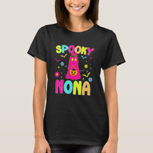 Camiseta Abuela Nona Espeluznante Pre Halloween Nona Abuela