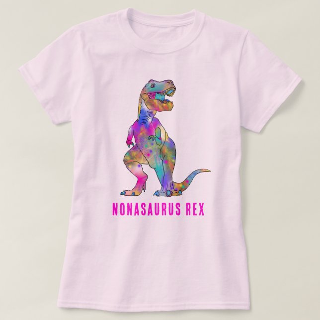 Camiseta abuela nonasauro dinosaurio (Diseño del anverso)