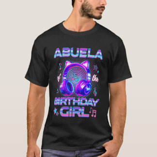 Camiseta Abuela Of The Birthday Girl K-pop Korean Family Bi
