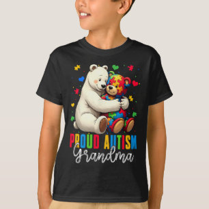 Camiseta Abuela orgullosa de autismo lleva autismo Concienc