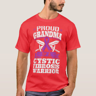 Camiseta Abuela Orgullosa De Awarene, Guerrero De La Fibros