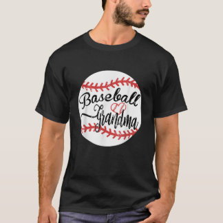 Camiseta Abuela orgullosa de béisbol