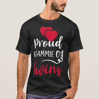 Camiseta Abuela Orgullosa De Gemelos