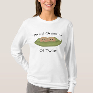 Camiseta Abuela orgullosa de gemelos