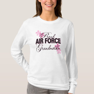 Camiseta Abuela orgullosa de la fuerza aérea