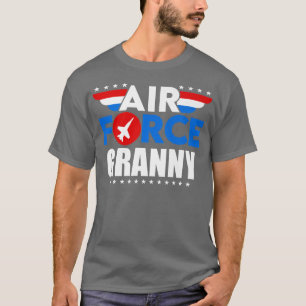 Camiseta Abuela Orgullosa de la Fuerza Aérea de Estados Uni