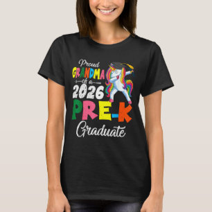 Camiseta Abuela orgullosa de la graduada de prekín de 2026