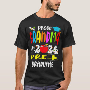 Camiseta Abuela orgullosa de la graduada de prekínder de 20