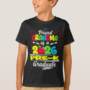 Camiseta Abuela orgullosa de la graduada de prekínder de 20