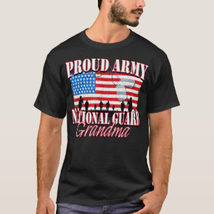 Camiseta Abuela orgullosa de la Guardia Nacional del Ejérci