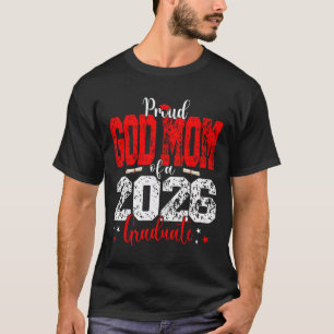 Camiseta Abuela orgullosa de la promoción 2026 de un gradua