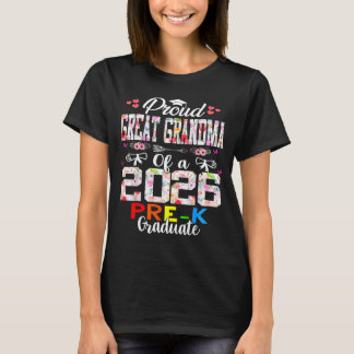Camiseta Abuela orgullosa de madres graduadas de pre-k de 2