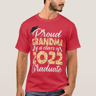 Camiseta Abuela orgullosa de padre mayor de 22 flores de un
